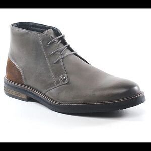 Testosterone Air Alert Grey/Rust Leather Lace-up